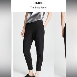 Hatch Collection Easy Pant Black Size One Size OS